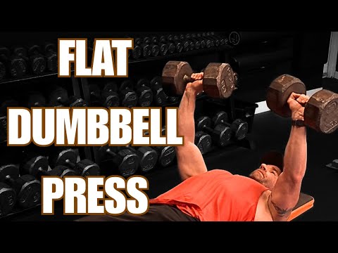 How to Do the Flat Dumbbell Bench Press | Perfect Form in 30 Seconds