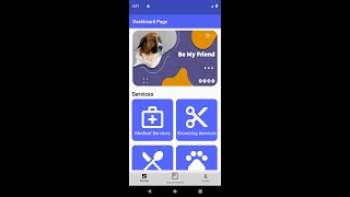 Pet Care Application | @flutterdev  @Firebase screenshot 2