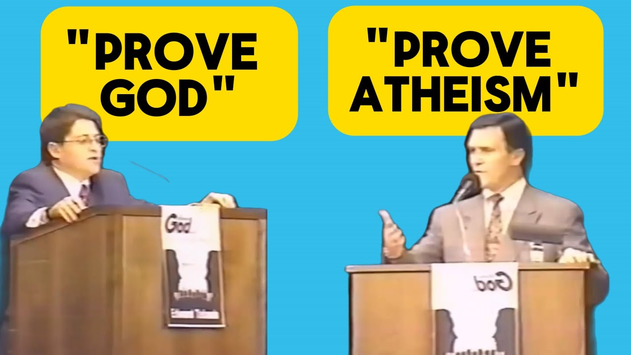 Why The Burden Of Proof Is On Atheists - Debate Bahnsen vs Tabash