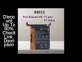 Phone Replacement Batteries BM55 5000mAh  For Xiaomi Mi 11 pro 11pro 11 Ultra
