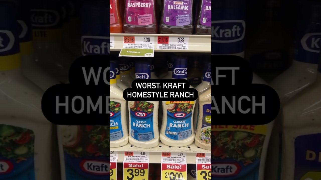 The Best & Worst Ranch Dressings on Store Shelves, Say Dietitians