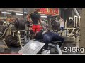 BENCHPRESS245kg Chest and Triceps Japanese