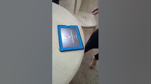 Nishant expressing his pain using Avaz AAC app