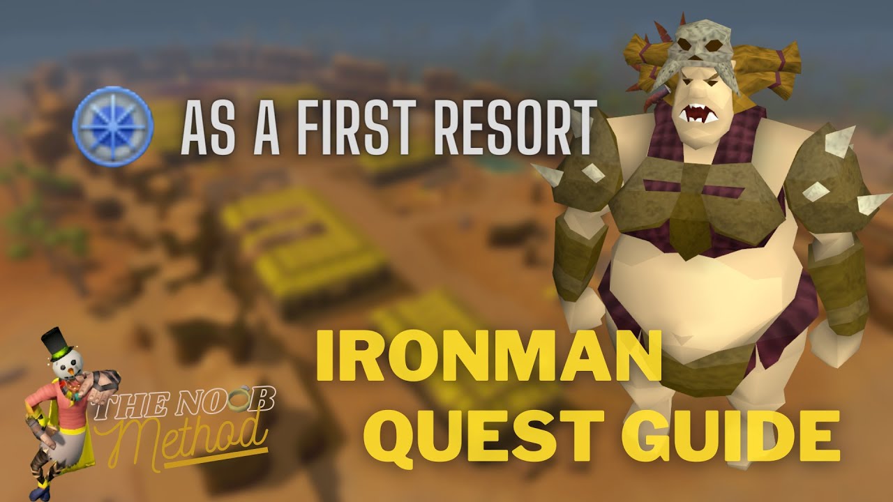 Optimal Ironman Quest Guide _ Efficient Ironman Pathway Guide – GJEUI