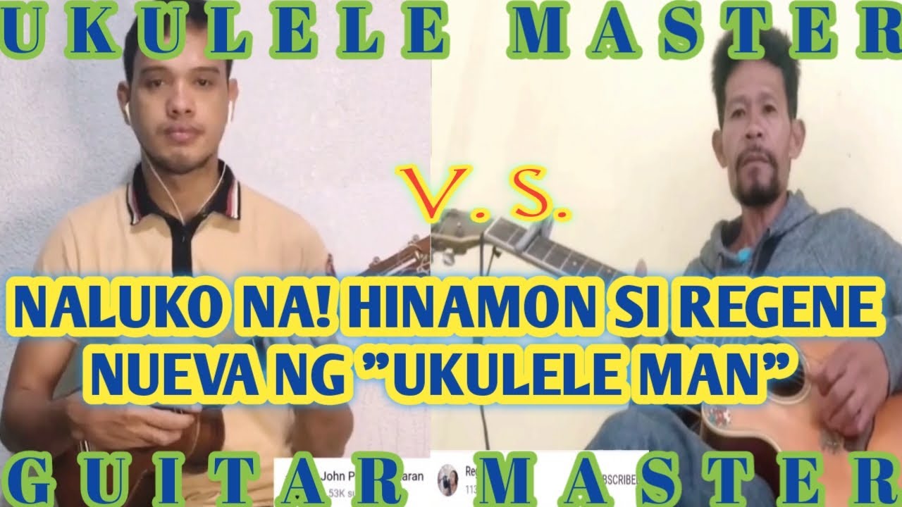 WONDERFUL TONIGHT FINGERSTYLE SHOWDOWN BY JOHN PAUL GUINITARAN AND REGENE NUEVA ZENKHA TV