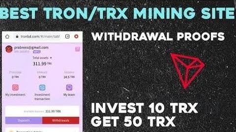 Best TRX/USDT Mining Site | USDT Mining Site | How to Mine FREE TRX/USDT on Mobile | Trx Mining Site