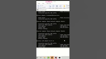How to find IP address by CMD? #computer #windows10 #shortvideo
