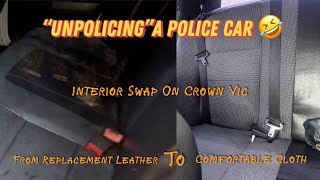 Interior Swap On A Old Police Car (Time For A Change ?)