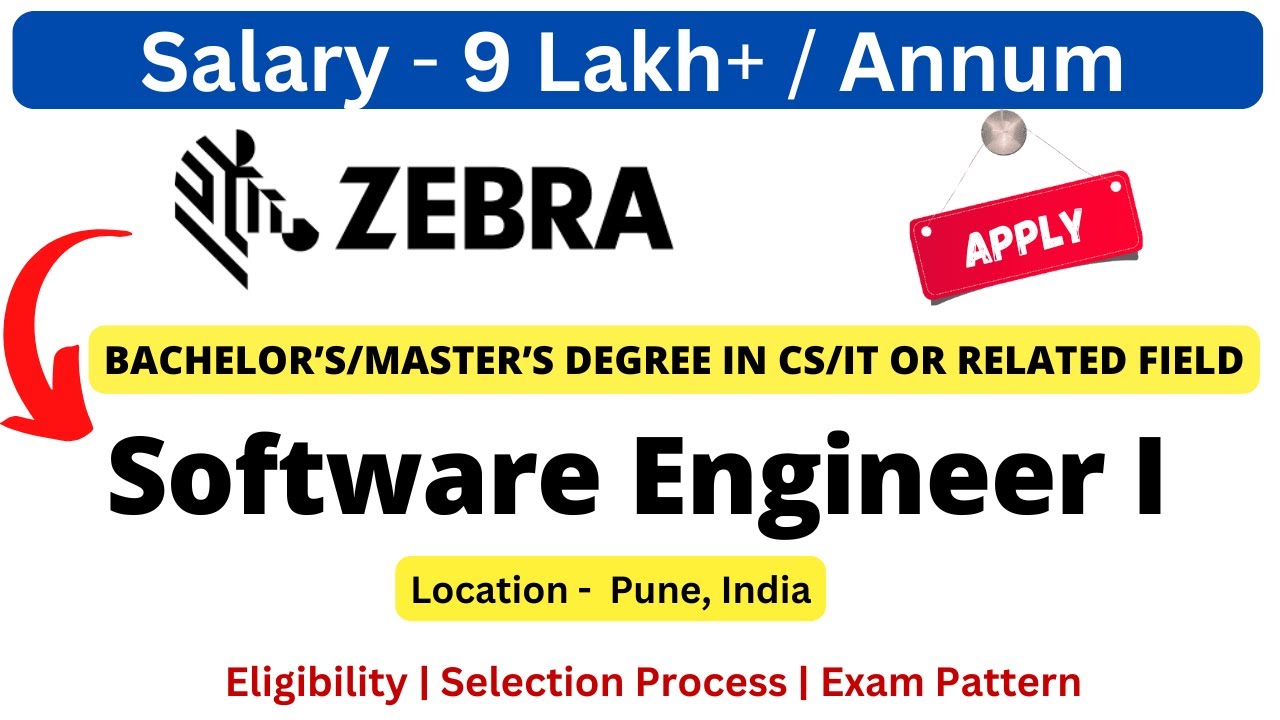 Zebra Off Campus Drive for 2024/2025 | 1-2 YOE | Software Engineer 1 # ...