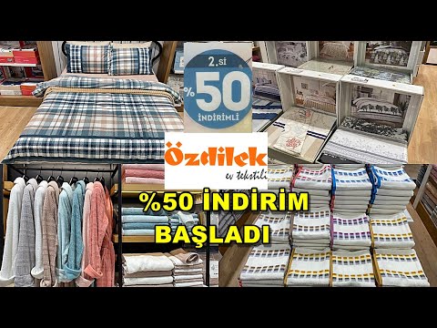 ÖZDİLEK'TE ŞAHANE %50 DEV İNDİRİMLER❌ / ŞOK OLACAKSINIZ😱/BU İNDİRİMLER KAÇMAZ ❌/ÇEYİZ ALIŞVERİŞİ