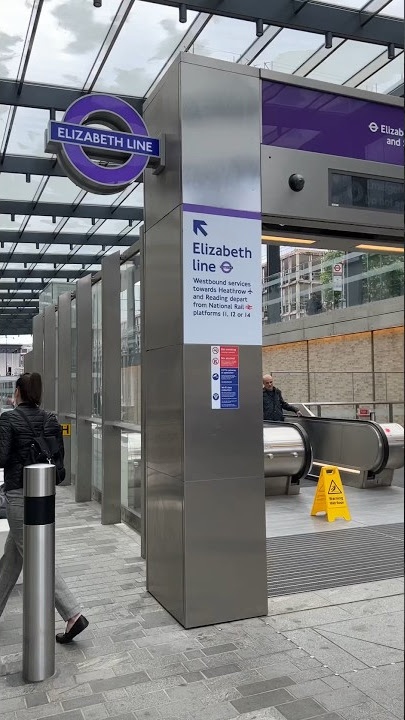 Elizabeth line trains.  #underground #trains #forkids #london