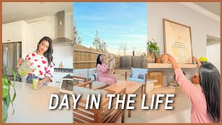 Day in the life | home projects, patio/outdoor furniture, getting things done, floating shelf decor. by Shikha Singh 555 views 1 year ago 18 minutes