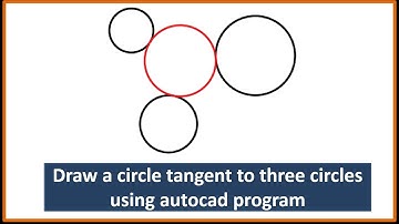 for beginners Creates a circle tangent to three circles in autocad
