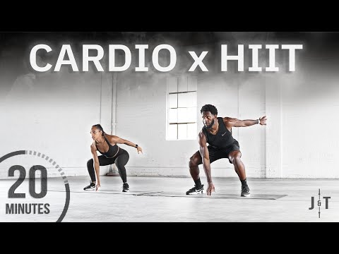 20 Minute Full Body Cardio HIIT Workout [NO REPEAT]