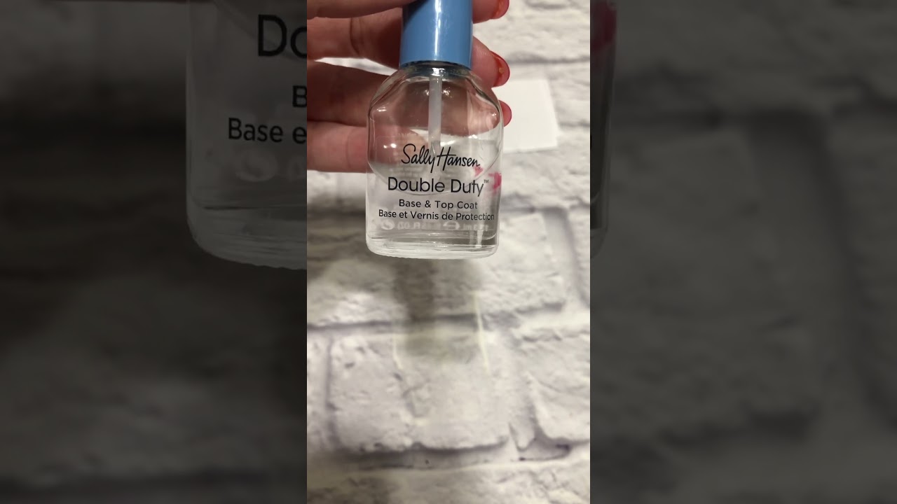 Sally Hansen Double Duty Base and Top Coat, Quick Dry on Amazon 
