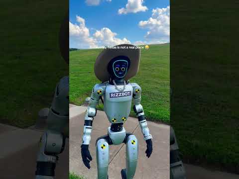 Even the Robot 🤖 knows how hot the lady was 😅 #robot #texas #austin #usa #funny #funnyvideo #ktm
