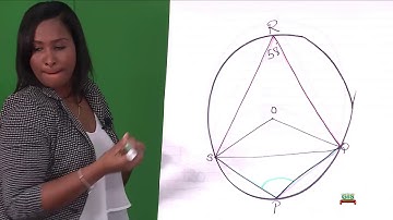 Neressa Marcellin teaches Math - Circle Theorem Part2 (CSEC)