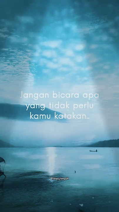 Hiduplah seperti garam #storywa #katabijak #motivasi #qoutes
