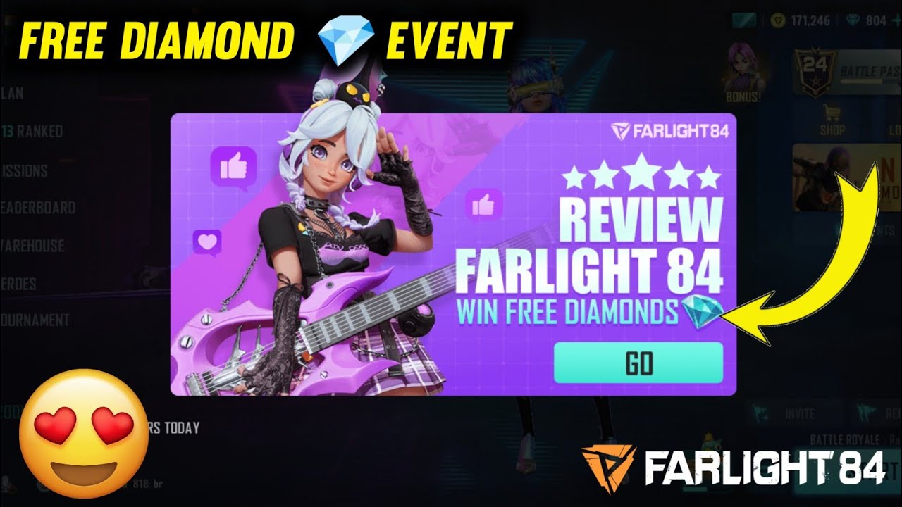 Get Free Diamond 💎 In Farlight 84 | Farlight 84 New Event Details |# ...