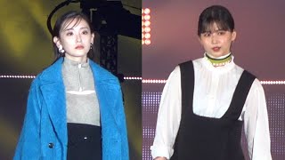 生駒里奈&渡邉理佐、元坂道コンビが華麗なランウェイで美脚チラリ　乃木坂46&櫻坂46のOG集結　『Rakuten GirlsAward 2022 AUTUMN／WINTER』