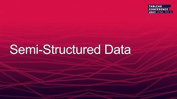 Analyzing semi-structured data… Like a boss