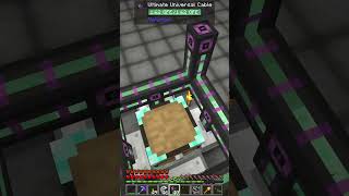 My First Mining Laser #modded #minecraft #atm10
