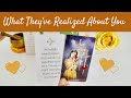 WHAT HAVE THEY REALIZED ABOUT YOU? 💖COLLECTIVE LOVE TAROT READING 🔥 TWIN FLAMES 👫 SOULMATES 💞