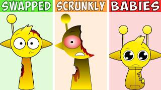 Incredibox Sprunki Swapped Vs Scrunkly Vs Babies