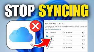 How To Stop OneDrive Syncing In Windows 11 (Quick Guide)