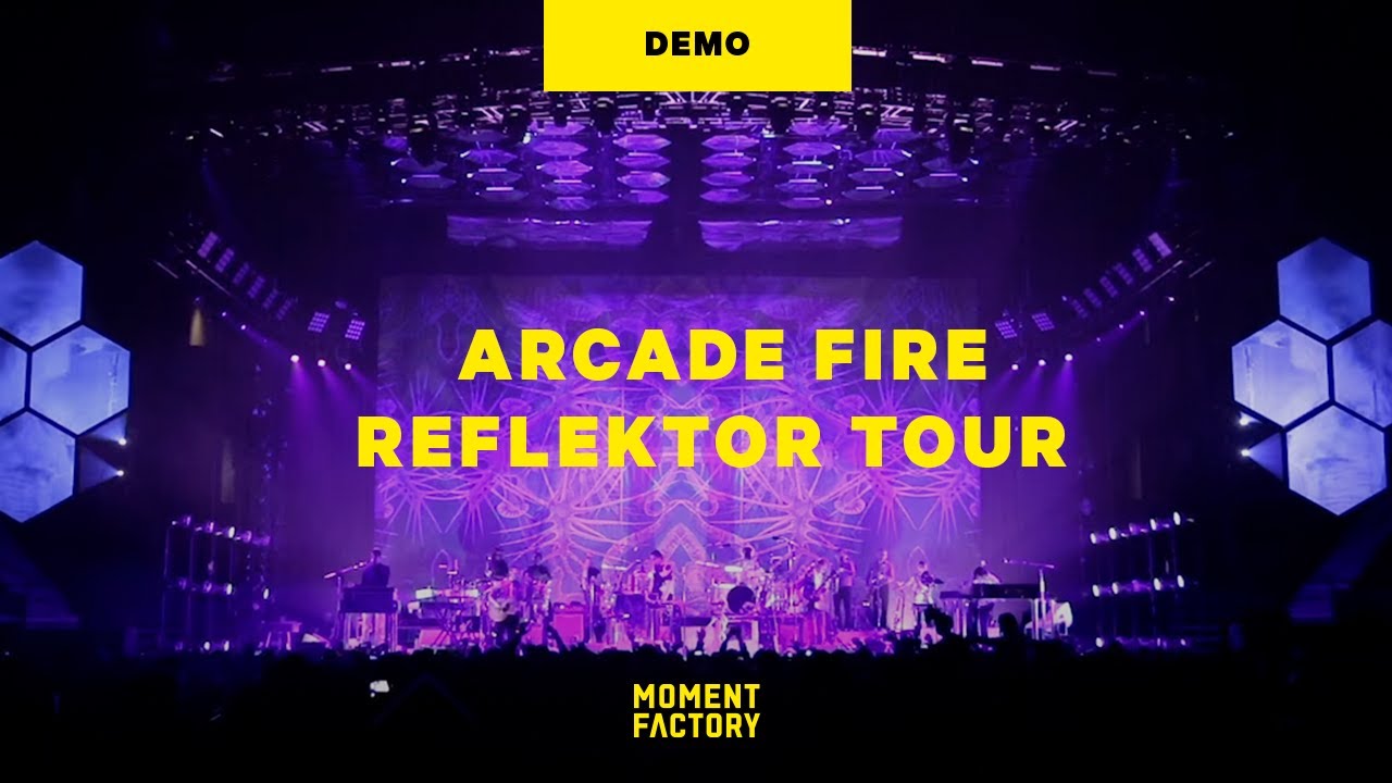 Arcade Fire, Reflektor Tour 2014 | Live Show Content - YouTube
