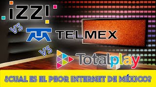 ¿Cuál es el PEOR INTERNET de México? Telmex, IZZI y Totalplay, PRECIOS, COBERTURA Y EXPERIENCIA 2023