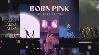 BLACKPINK BORN PINK World Tour Concert in KUALA LUMPUR 2023 🖤🩷 | loffi snow