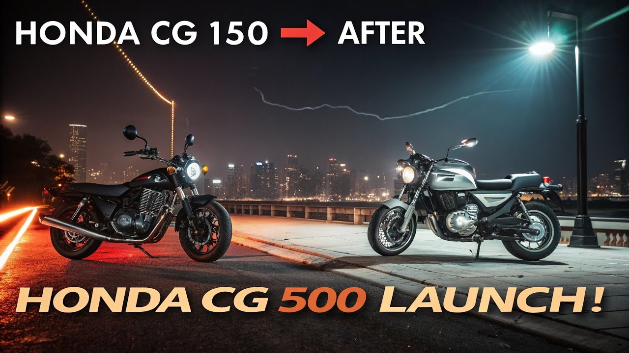 Honda CG500🔥 The LEGEND is BACK with 500cc POWER 💥 | You Won’t Believe ...