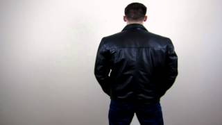 Men's Black Leather Jacket - Berwick screenshot 5