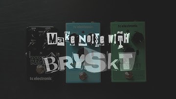 NO INPUT NOISE AND UNBOXING WITH TC ELECTRONIC PEDALS