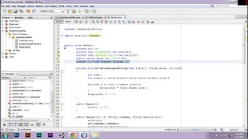 RandomAccessFile In Java