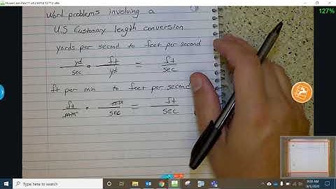 Word problems involving U.S. customary length conversion