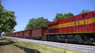 FEC Freight Train 2166