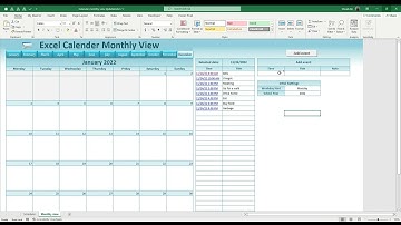 Dynamic Appointment Scheduler / Calendar Monthly View