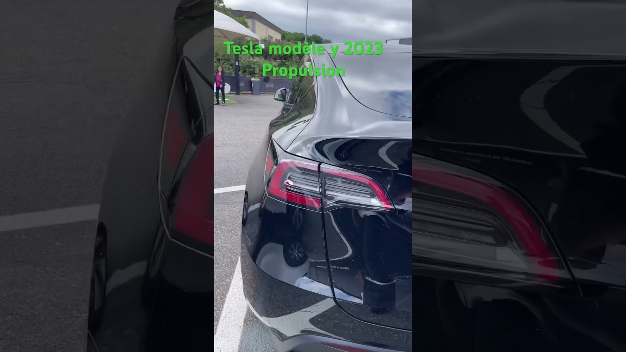 Tesla modèle y 2023 propulsion # tesla# paris 2024