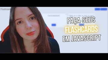 Crie flashcards com HTML, CSS e Javascript 🤓📝