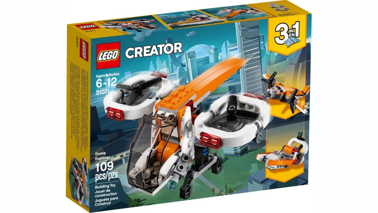 LEGO 31071 Instructions | Creator 3in1 | Drone Explorer | All 3
