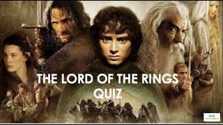 Lord Of The rings Quiz 1 - Cool Pub Quiz