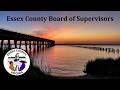 County of Essex March 31, 2026, Board of Supervisors Special Meeting
