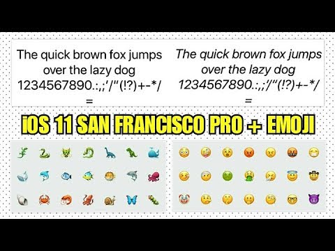 iOS  Font for ANDROID ttf / San Francisco Pro + Emoji