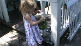 Alex's Easter egg hunt!