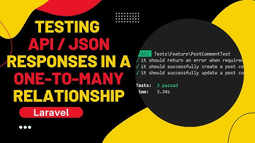 How to test a JSON API Response in a one-to-many relationship using PHPUnit and Laravel 9.