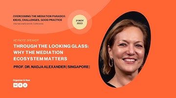Through the Looking Glass: Why the Mediation Ecosystem Matters, Nadja Alexander