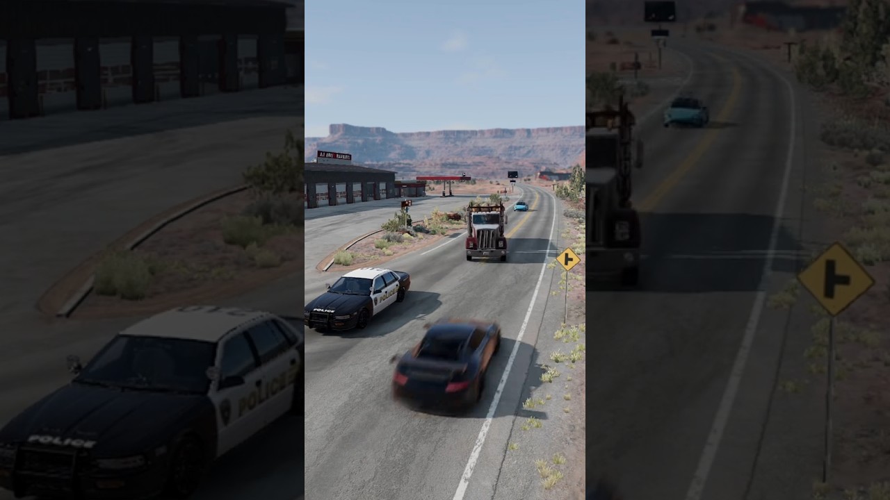 Highway Crash 😱😱 ll 