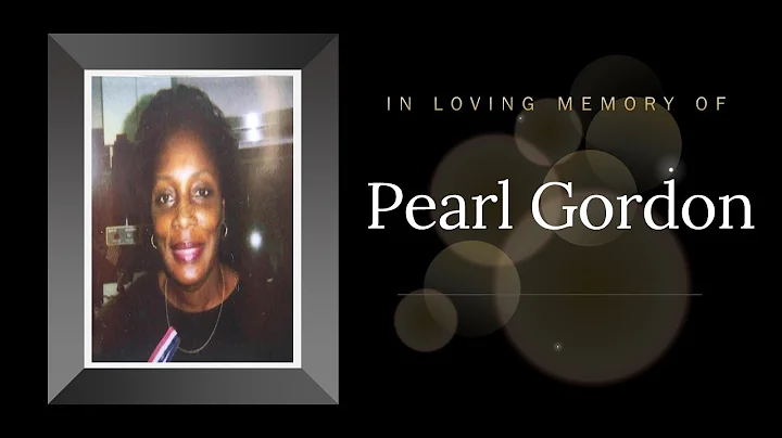 Funeral Services for the late Pearl Gordon